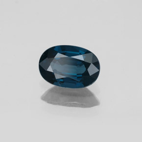 1.14 ct Blue Spinel Stone, Natural Spinel in Oval Facet Shape for Sale