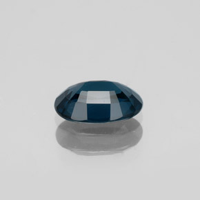 Spinel Gemstone in 8.1 x 5.6 mm Size for Sale, Spinel Stone in Deep Greenish Blue Color