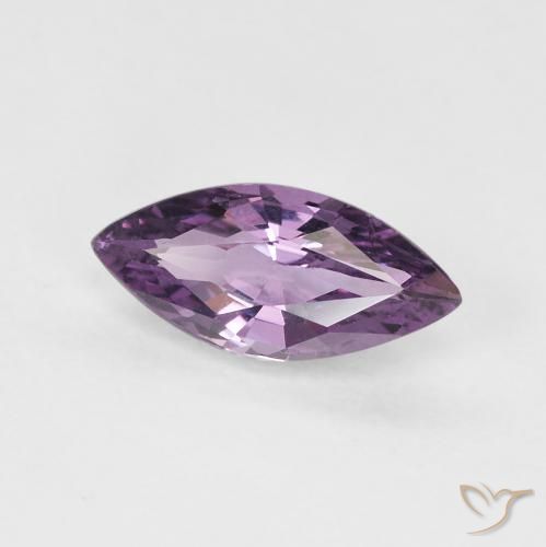 1.01 ct Purple Spinel Stone, Natural Spinel in Marquise Facet Shape for Sale