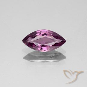 1.35 ct Purple Spinel Gemstone, Spinel Gem in Marquise Facet Shape for Sale.