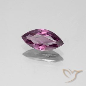 1.35 ct Purple Spinel Stone, Natural Spinel in Marquise Facet Shape for Sale