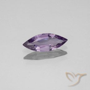 0.81 ct Purple Spinel Stone, Natural Spinel in Marquise Facet Shape for Sale