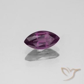 0.98 ct Purple Spinel Stone, Natural Spinel in Marquise Facet Shape for Sale