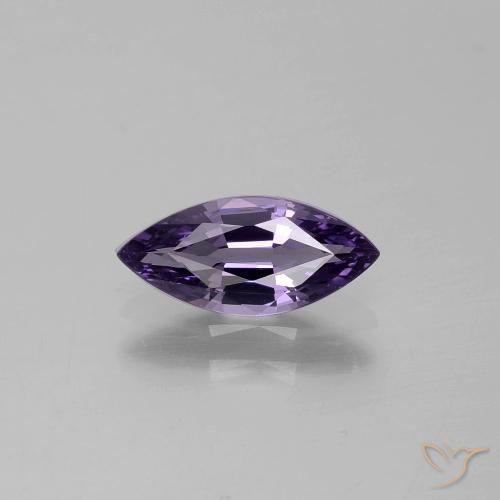 Spinelle Violet marquise facet 0,98 ct de Tanzanie, dimension 10,3 x 4,7mm, pierre gemme naturelle Non traité, pureté vvs-vs, 1 pièce Spinelle de couleur Violet raisin foncé, dureté Mohs de 8 convient aux bijoux de tous les jours, pierre de sagesse, Photo A