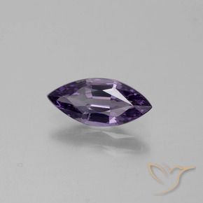 0.98 ct Violet Spinel Stone, Natural Spinel in Marquise Facet Shape for Sale