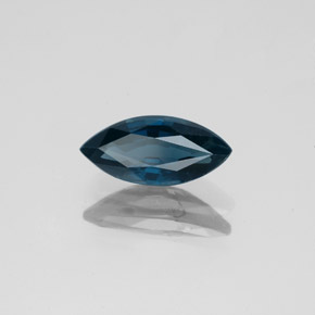 1.06 ct Blue Spinel Stone, Natural Spinel in Marquise Facet Shape for Sale