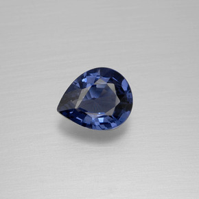 1.04 ct Blue Spinel Stone, Natural Spinel in Pear Facet Shape for Sale