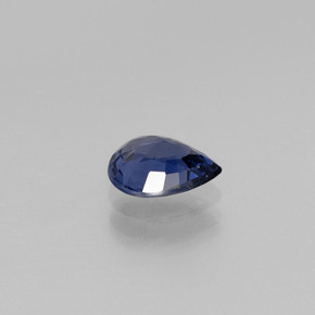 Spinel Gemstone in 7.4 x 6.1 mm Size for Sale, Spinel Stone in Deep Greenish Blue Color