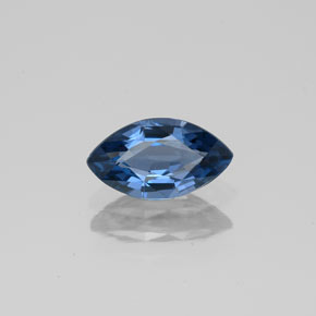 0.98 ct Blue Spinel Gemstone, Spinel Gem in Marquise Facet Shape for Sale.