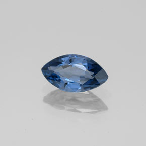 0.98 ct Blue Spinel Stone, Natural Spinel in Marquise Facet Shape for Sale