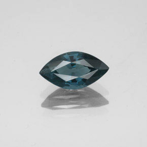 1.31 ct Blue Spinel Gemstone, Spinel Gem in Marquise Facet Shape for Sale.