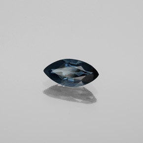 0.88 ct Blue Spinel Stone, Natural Spinel in Marquise Facet Shape for Sale