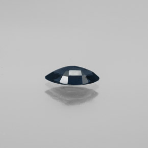 Spinel Gemstone in 9.3 x 4.6 mm Size for Sale, Spinel Stone in Deep Greenish Blue Color