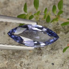 0.86 ct Violet Spinel Stone, Natural Spinel in Marquise Facet Shape for Sale