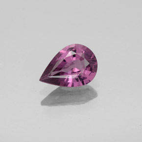 1.00 ct Purple Spinel Gemstone, Spinel Gem in Pear Facet Shape for Sale.