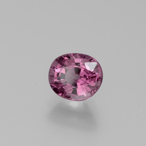 1.14 ct Pink Spinel Stone, Natural Spinel in Oval Facet Shape for Sale
