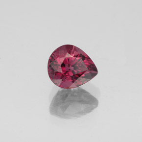1.06 ct Red Spinel Stone, Natural Spinel in Pear Facet Shape for Sale
