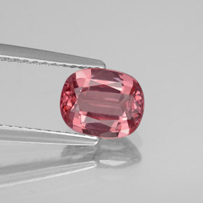 1.40 ct Red Spinel Gemstone, Spinel Gem in Oval Facet Shape for Sale.