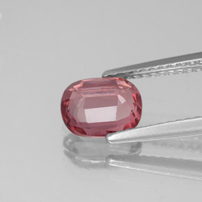 Spinel Gemstone in 7.5 x 6.1 mm Size for Sale, Spinel Stone in Pinkish Red Color