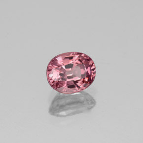 1.16 ct Pink Spinel Stone, Natural Spinel in Oval Facet Shape for Sale