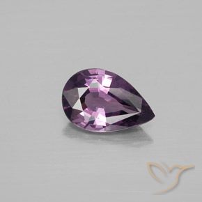 1.12ct Natural Medium Purple Spinel, Pear Shape, VS