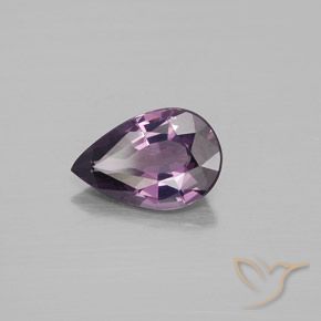 1.12 ct Purple Spinel Stone, Natural Spinel in Pear Facet Shape for Sale