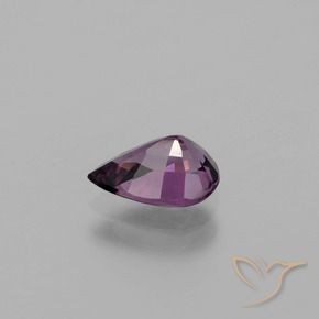 Spinel Gemstone in 7.8 x 5.4 mm Size for Sale, Spinel Stone in Deep Purple Color