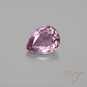 1.15ct Natural Grey-Purple Spinel, Pear Shape, VS