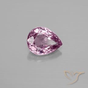 1.15 ct Purple Spinel Stone, Natural Spinel in Pear Facet Shape for Sale