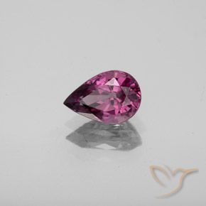 1.14 ct Purple Spinel Stone, Natural Spinel in Pear Facet Shape for Sale