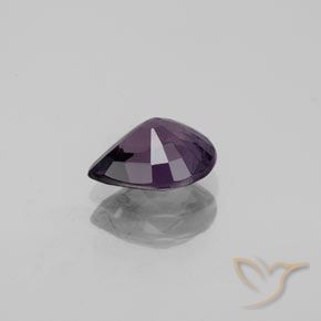 Spinel Gemstone in 7.5 x 6 mm Size for Sale, Spinel Stone in Deep Purple Color