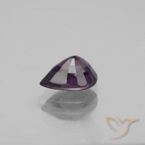 Spinel Gemstone in 7.3 x 5.5 mm Size for Sale, Spinel Stone in Deep Purple Color