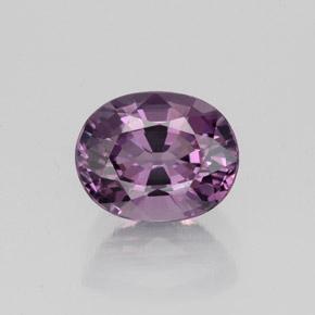 Темно-пурпурный Шпинель Камень - 1.2ct Фасетный Овал (ID: 360075)
