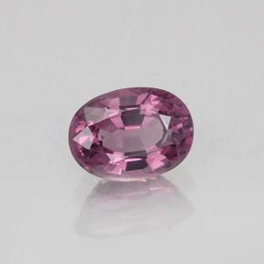0.93 ct Purple Spinel Stone, Natural Spinel in Oval Facet Shape for Sale