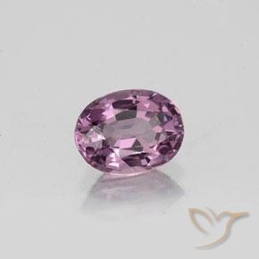 0.99 ct Purple Spinel Stone, Natural Spinel in Oval Facet Shape for Sale