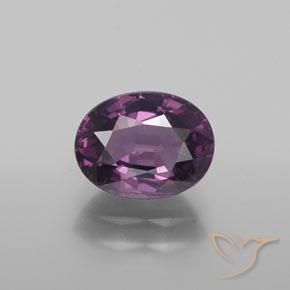1.56ct Natural Deep Purple Spinel, Oval, VS