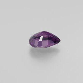 Spinel Gemstone in 9 x 6.4 mm Size for Sale, Spinel Stone in Medium-Dark Purple Color