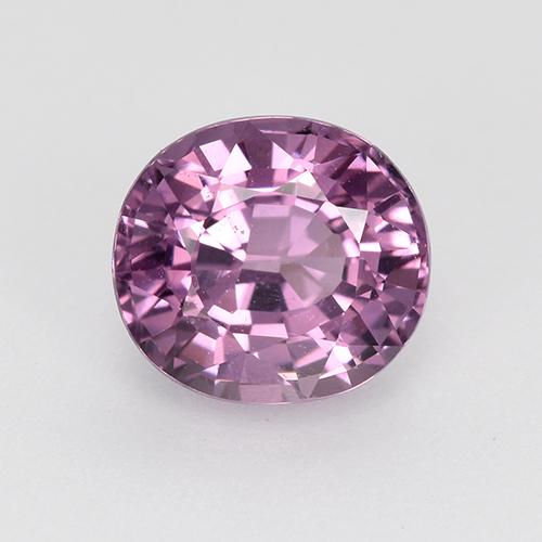 1.46 ct Purple Spinel Gemstone, Spinel Gem in Oval Facet Shape for Sale.