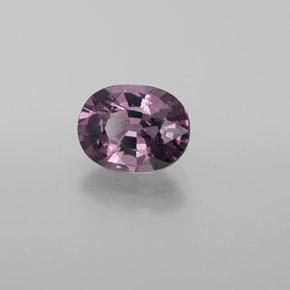 1.58 ct Purple Spinel Stone, Natural Spinel in Oval Facet Shape for Sale