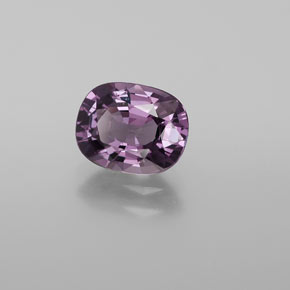 1.65 ct Purple Spinel Stone, Natural Spinel in Oval Facet Shape for Sale