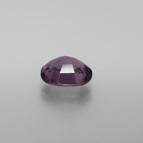 Spinel Gemstone in 8 x 6.3 mm Size for Sale, Spinel Stone in Dark Purple Color