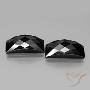 Best Black Spinels for a pair of Earrings