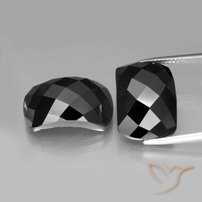 27.48ctw Natural Black Spinel, Fancy, Opaque