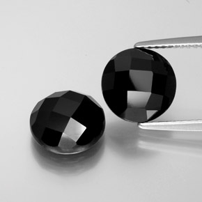 3.5ct Round Rose-Cut Black Spinel Gem for sale 3.5ct Round Rose-Cut Black Spinel Gem (ID: 377699)