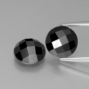 3.5ct Round Rose-Cut Black Spinel Gem for sale 3.5ct Round Rose-Cut Black Spinel Gem (ID: 378449)
