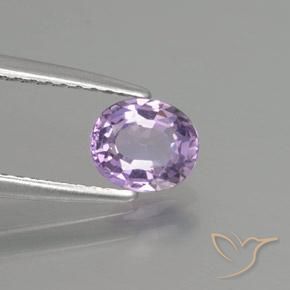 0.71 ct Violet Spinel Stone, Natural Spinel in Oval Facet Shape for Sale