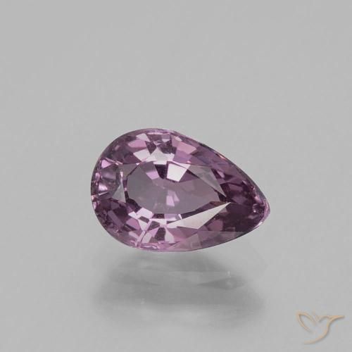 1.07ct Natural Light Purple Spinel, Pear Shape, VVS-VS