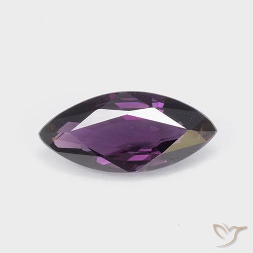 1.13 ct Violet Spinel, 10.3 x 4.8 mm Marquise Cut From Tanzania, Photo A
