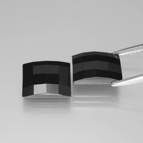 Spinel Gemstones in 9.8 x 8 mm Size for Sale, Spinel Stones in Schorl Color