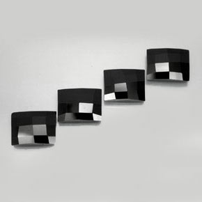Schorl Шпинель Камень - 2.1ct Багетная Огранка Роза (ID: 381319)